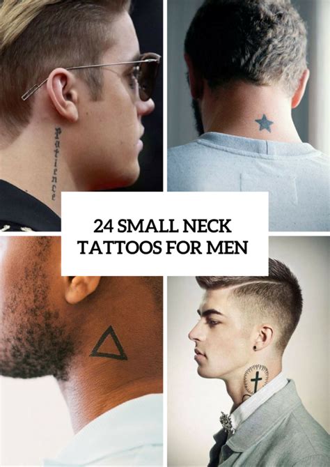 back neck tattoos for men|small neck tattoos for men.